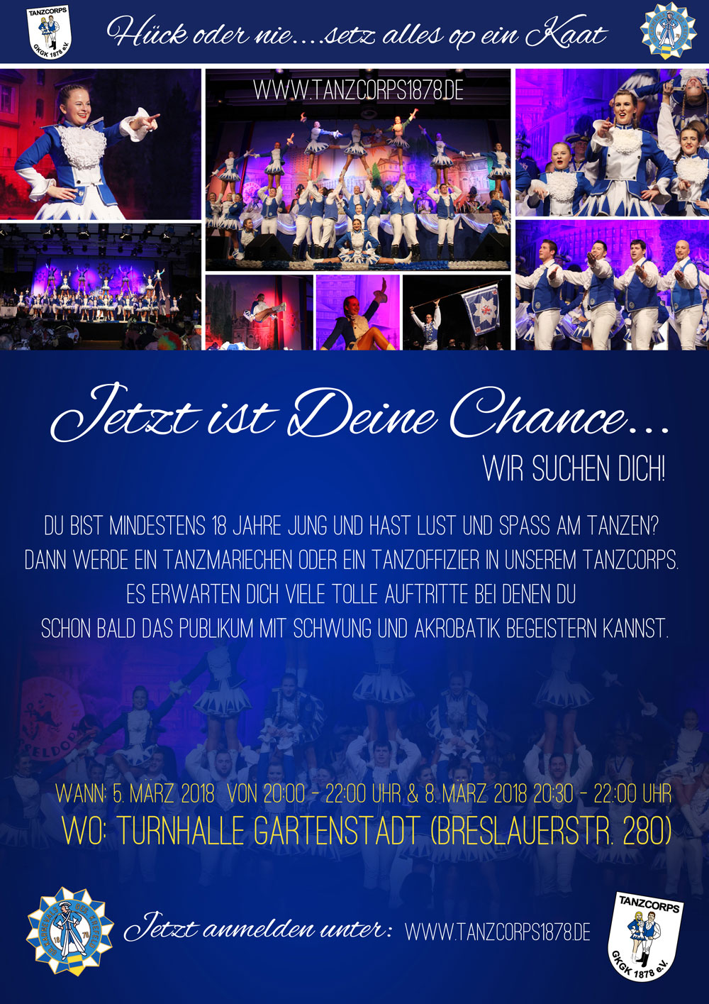 probetraining flyer 2018