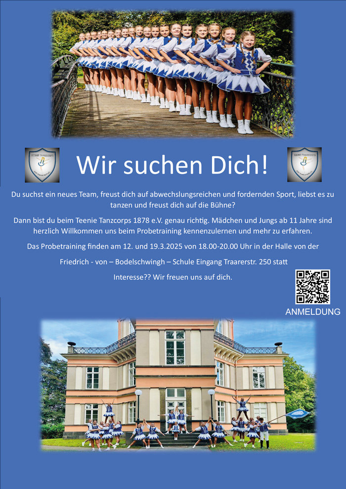 Flyer Probetraining 2025